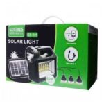 GDTIMES Solar Lighting System Kit With 3 LED Lights - Image 2