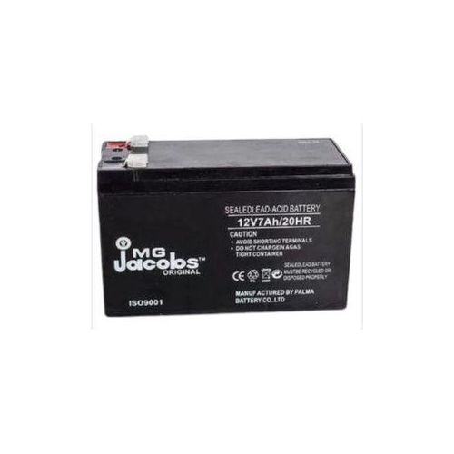 1 (32) JACOBS 7.2 AH Solar Battery No Maintenance Dry Cell Solar Battery - Image 1