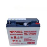 Nippotec 20AH solar battery deep -cycle lead acid