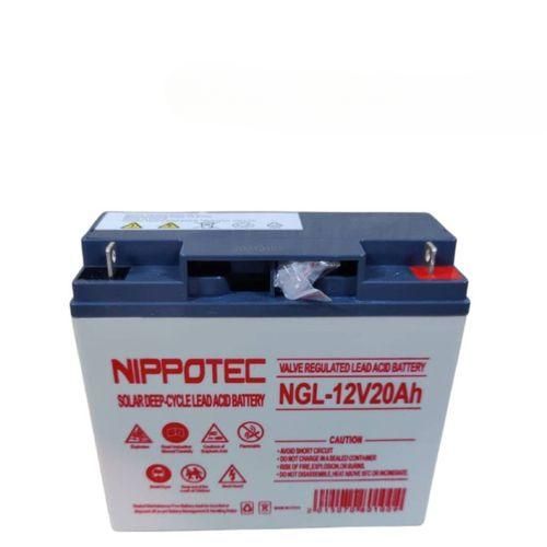 1 (33) Nippotec 20AH solar battery deep -cycle lead acid - Image 1