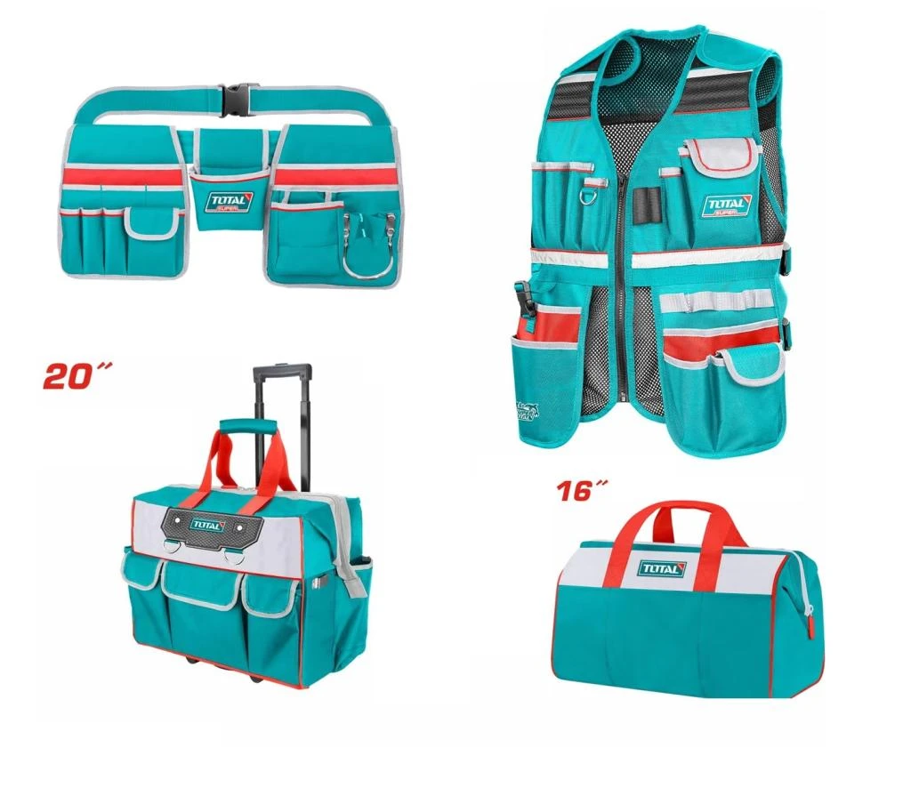 374c263f27d7d1c59ca4d4149bbb546a Total 4 Pcs Tool bag set - Image 1