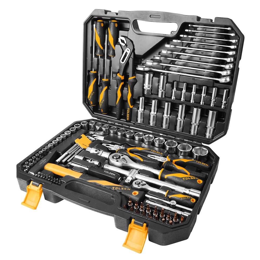 85354-1 Tolsen 116Pcs Socket & Tool Set - Image 1