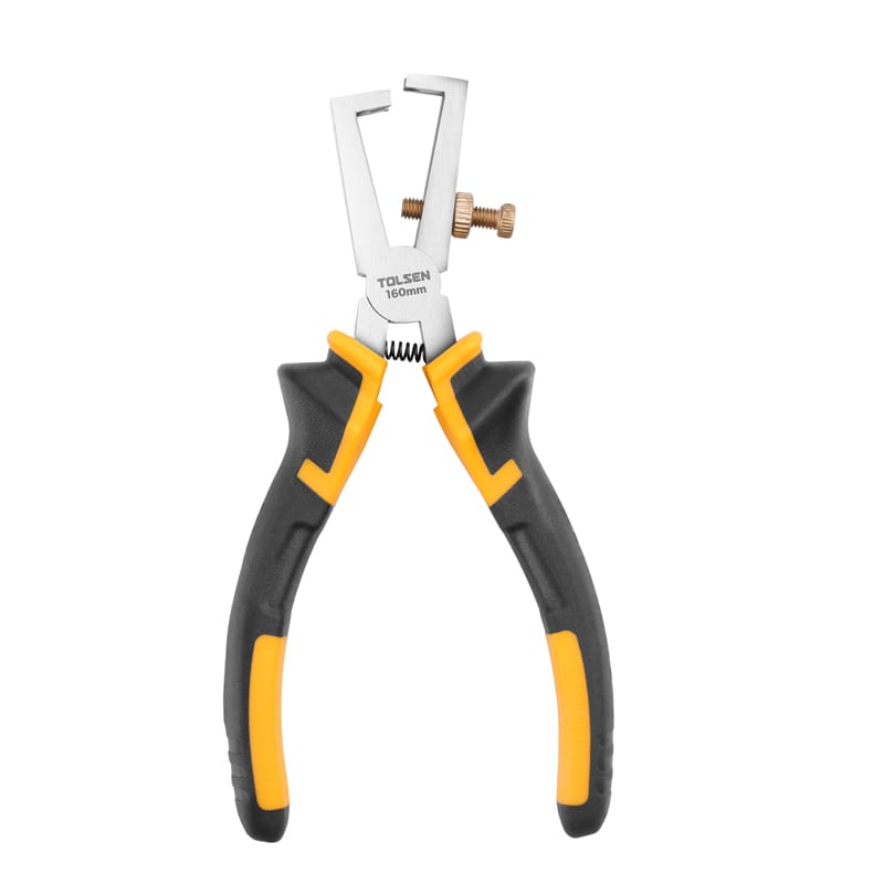 Tolsen-160mm-wire-stripping-pliers Tolsen Wire Stripping Pliers 160mm, 6" - Image 1