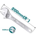 Total Adjustable wrench Length:200mm(8") - Image 2