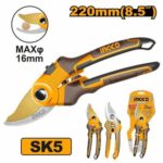 Ingco PRUNING SHEARS 8.5" - Image 2