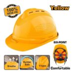 Ingco Safety Helmet yellow - Image 2