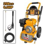 Ingco Gasoline pressure washer 6hp 214Bar(3100psi) - Image 2