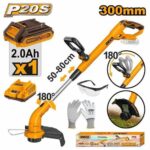 Ingco Cordless grass trimmer 300mm 20V - Image 2