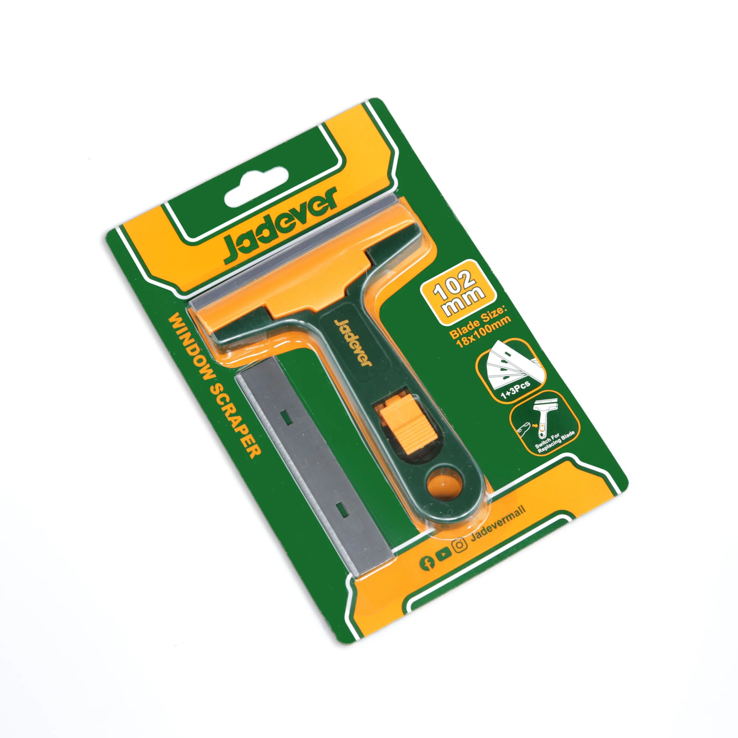6N6A1744 Jadever Window scraper Size:102mm - Image 1
