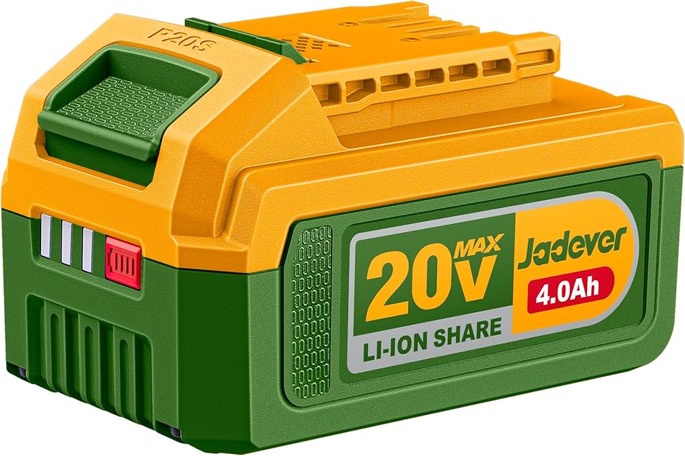 81pQwmmYucL._AC_UF1000,1000_QL80_ Jadever Lithium-Ion battery pack 20V 4.0Ah - Image 1