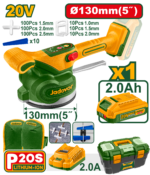 Jadever Cordless tile vibration machine 20V - Image 2
