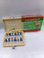 12-piece router bit set 8mm