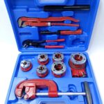 Manual ratchet pipe threader kit 1/4" up to 1-1/4"