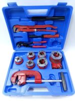 Manual ratchet pipe threader kit 1/4" up to 1-1/4"