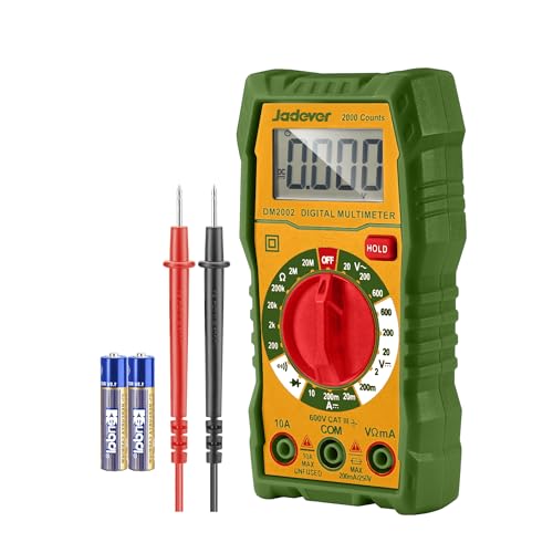 41X3565vLtL Jadever Digital multimeter 2000 counts LCD Display 600V - Image 1