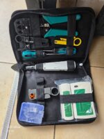 Network cable crimping tool kit