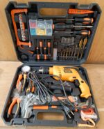 Dera 750W corded impact drill 116pcs Toolkit