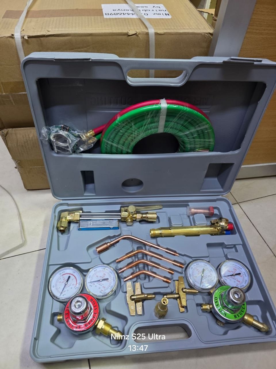 6b0e8a2c-d087-4ca4-a1fb-635a5d067622 Complete oxy-acetylene welding and cutting tool kit - Image 1