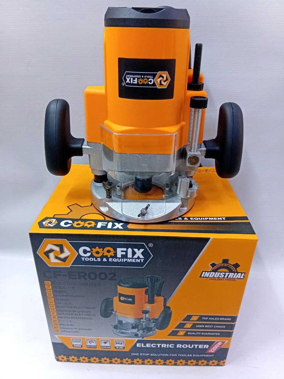 6ffc8682-c811-4926-ad70-f7b5031dbdcc COOFIX CF-ER002 Industrial Electric Router 2200W - Image 1