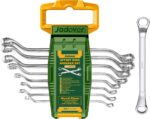 Jadever 8pcs offset ring spanner set Size:6-22mm