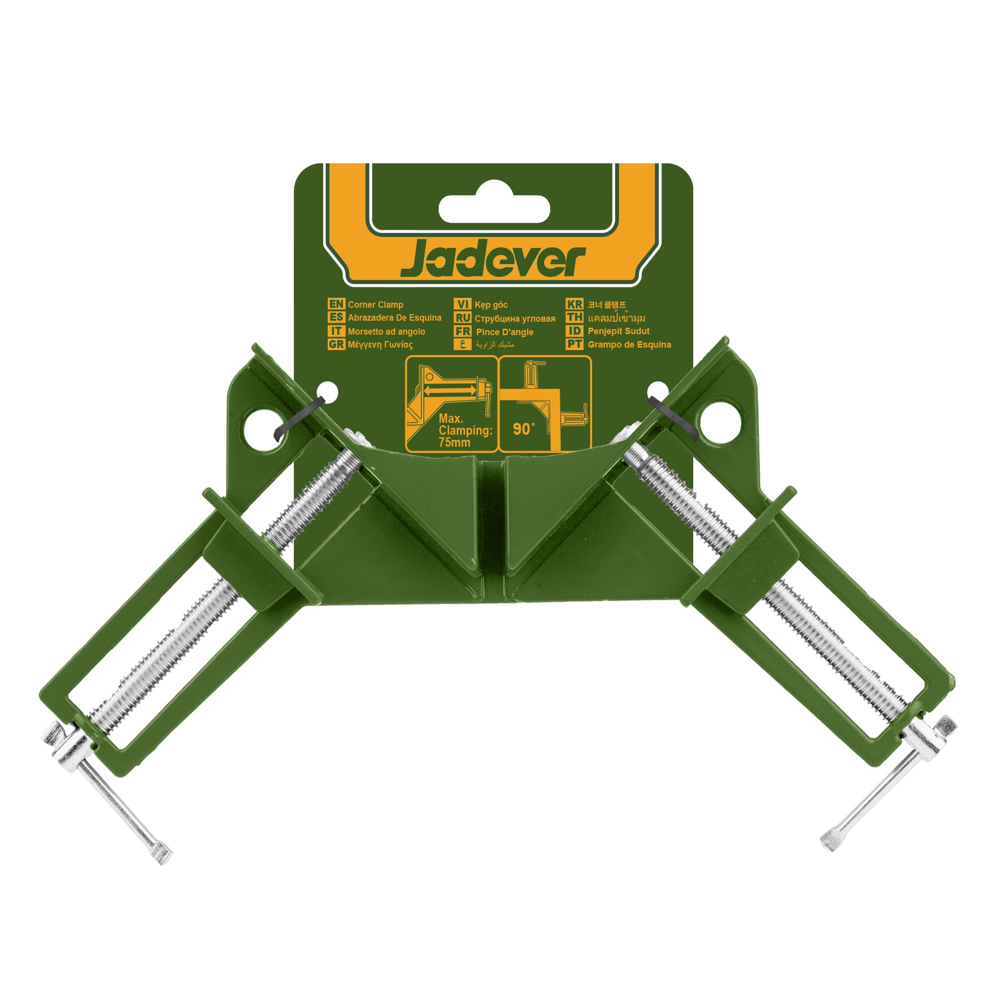 71JU+cUls2L Jadever Corner clamp 75mm(3") - Image 1