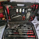 142-piece Chrome Vanadium socket wrench set