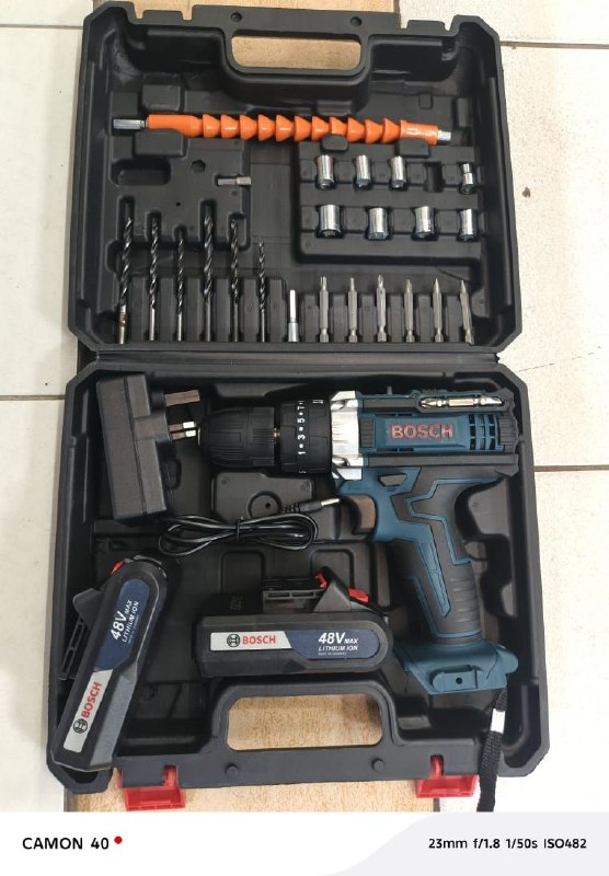 92c4fc65-7fb6-4881-8db7-2086ca092086 Bosch 48V cordless drill set - Image 1