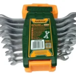 Jadever 8pcs double open end spanner set Size:6-22mm