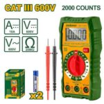 Jadever Digital multimeter 2000 counts LCD Display 600V - Image 3