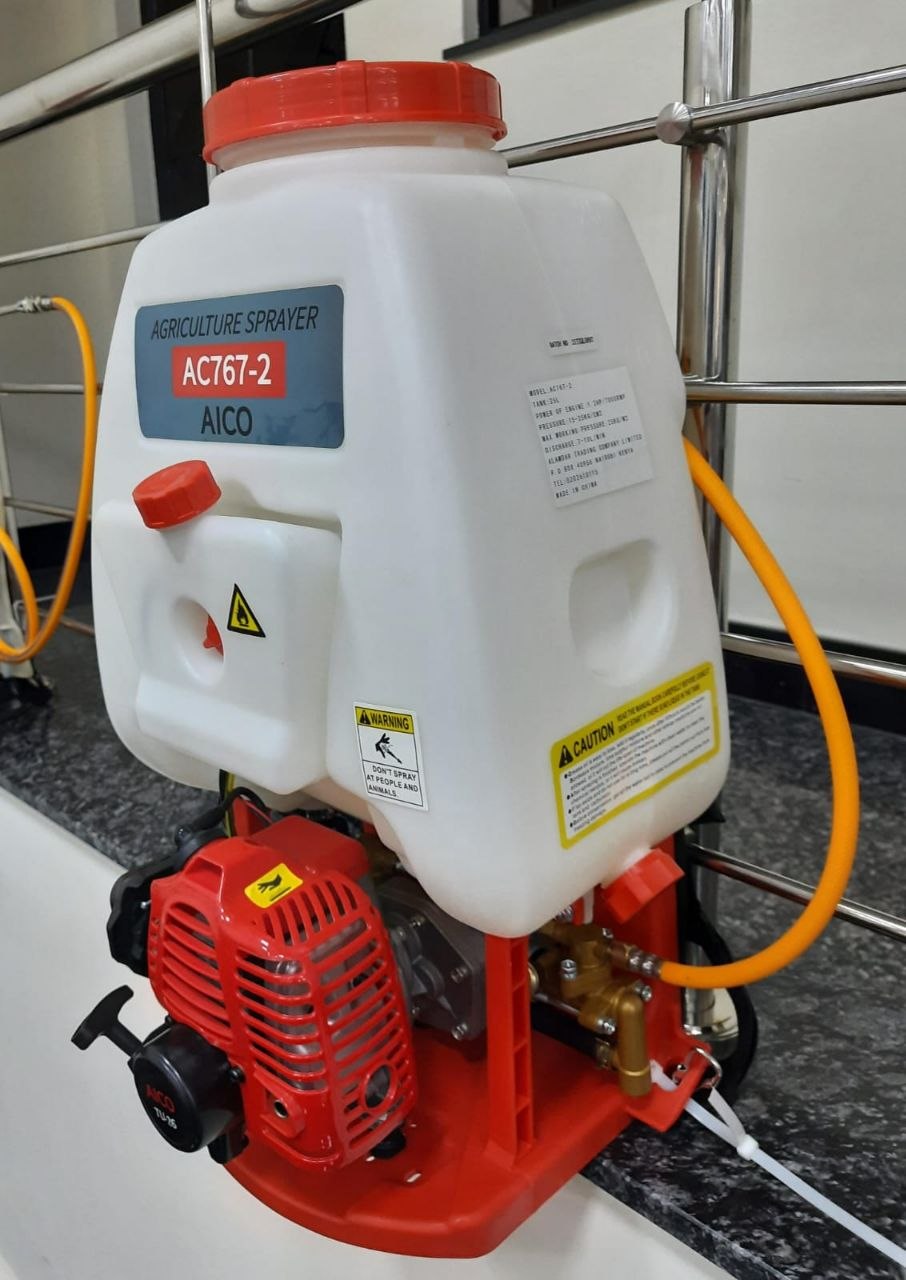 ca619317-b2ee-4a18-92b8-ab14bfdbe0f8 Aico Japan Petrol knapsack sprayer 2 stroke 25 litres - Image 1