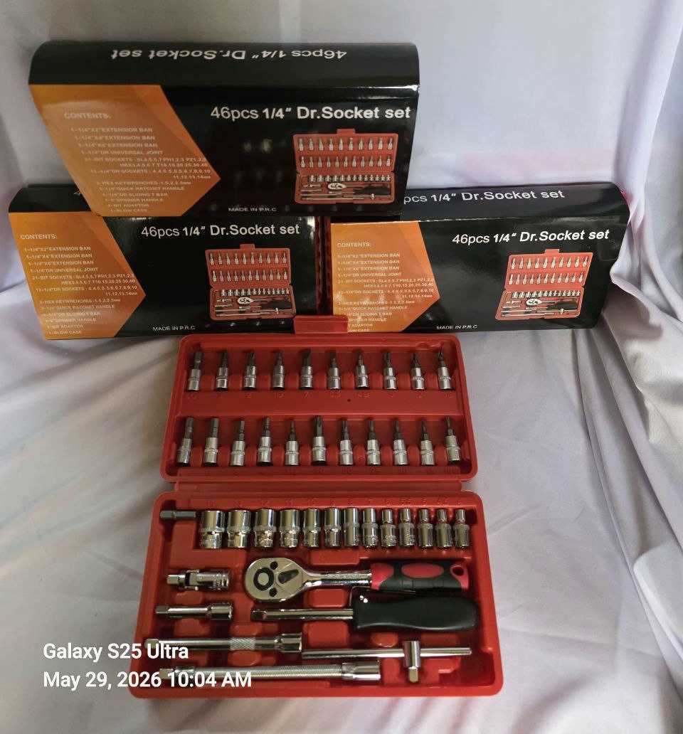dc6e3650-9700-411a-ac47-13018e0b55aa 46pcs socket set - Image 1