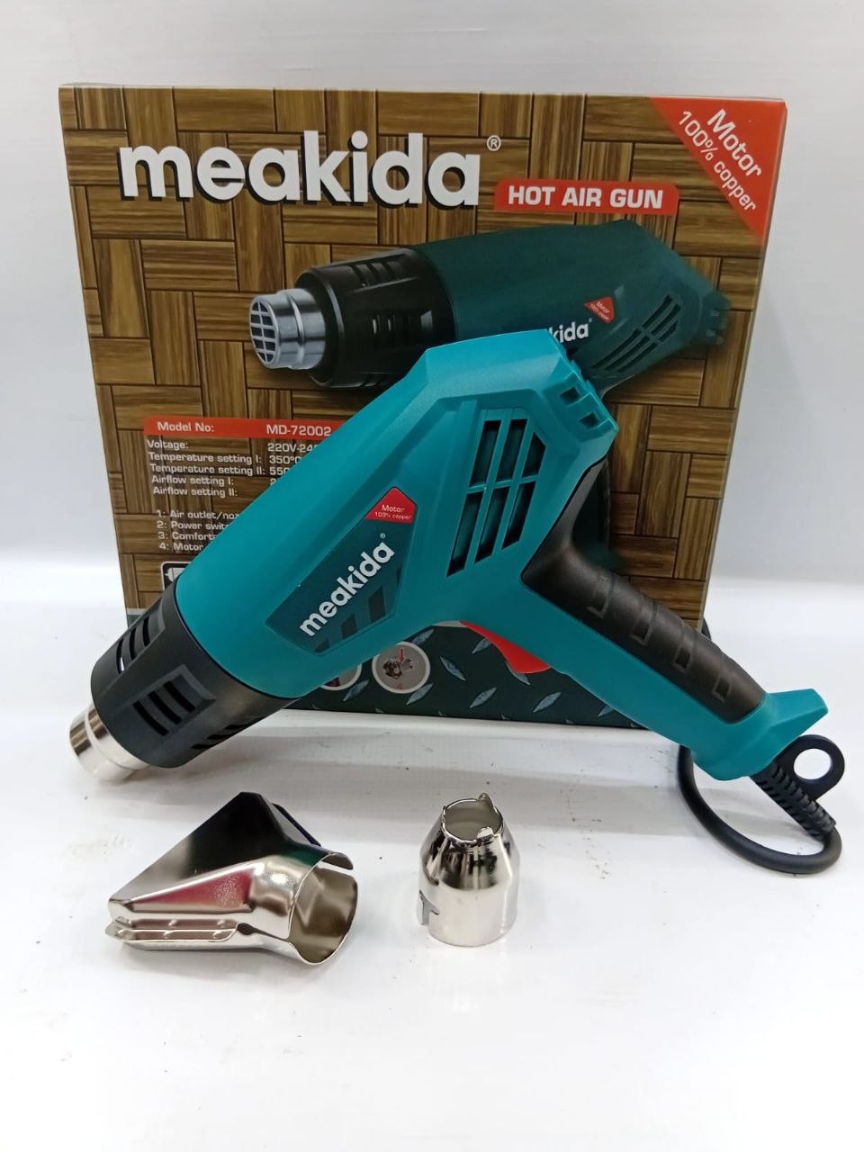 ddde959a-f453-46a6-a70e-81b75daac0ee Meakida MD-72002 Hot Air Gun - Image 1