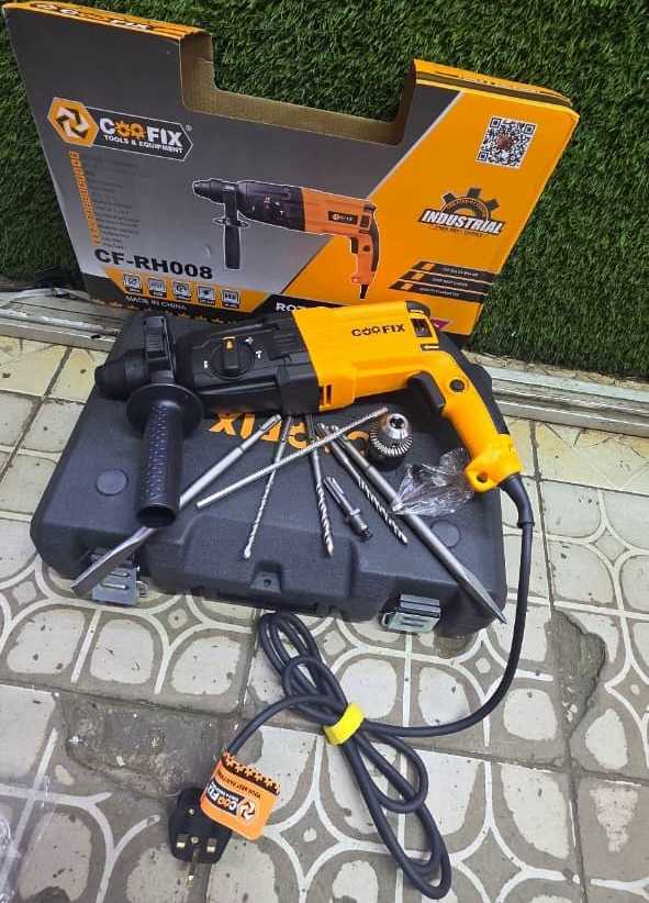 3e2d4b8a-e0ce-4d46-b5e5-4ba9edafb6b7 COOFIX CF-RH008 850W Industrial Rotary Hammer Drill - Image 1