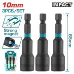 Total TAC271031 3 Pcs impact magnetic nut set - Image 3