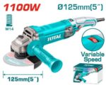 Total Angle grinder 1100W 125mm - Image 2