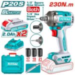 Total TIWLI20236 Cordless impact driver&wrench 230Nm - Image 3