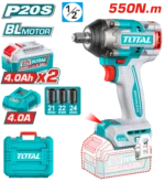 Total TIWLI2055 Cordless impact wrench 550Nm - Image 2