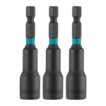 Total 3 Pcs impact magnetic nut set 12mm