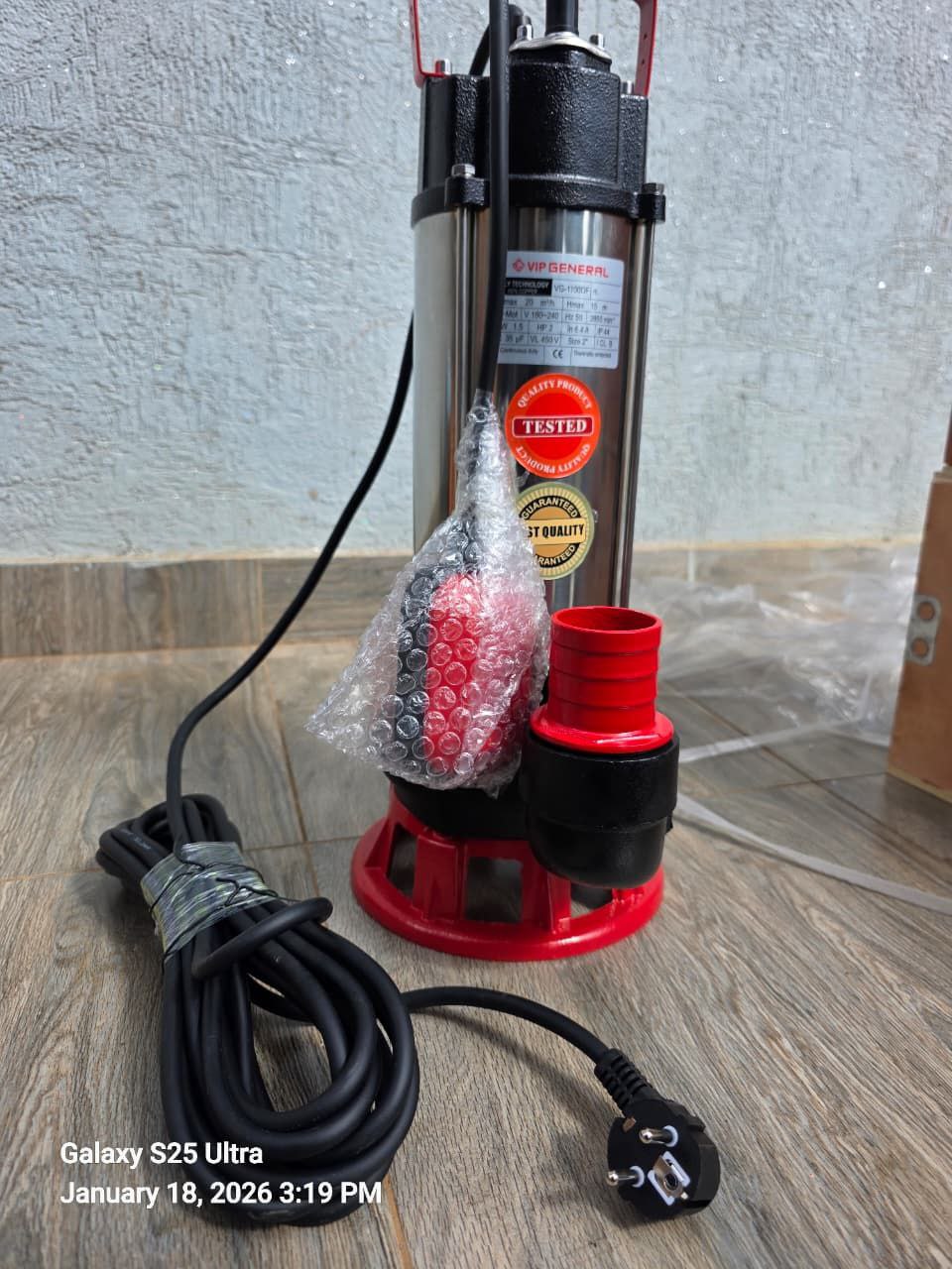 b40a217f-75eb-40f1-a622-c2db1935a8ad General sewage pump 1.0HP(12M) - Image 1