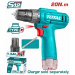 Total DLI12456 Cordless drill 12V 20Nm - Image 2