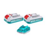Total TFBCPK2212 Lithium-Ion battery and charger kit 2.0Ahx2