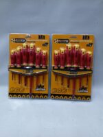 Coofix 6-piece industrial insulated screwdriver set
