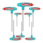 Total THHW80816 8 Pcs T-handle hex wrench set