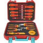 Total THKITH1601 16 Pcs insulated hand tools set