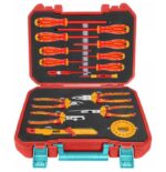 Total THKITH1601 16 Pcs insulated hand tools set