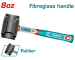 Total THRUH6808 Rubber hammer 8oz/220g - Image 2