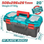 Total TPBX0201 20" Plastic tool box - Image 3